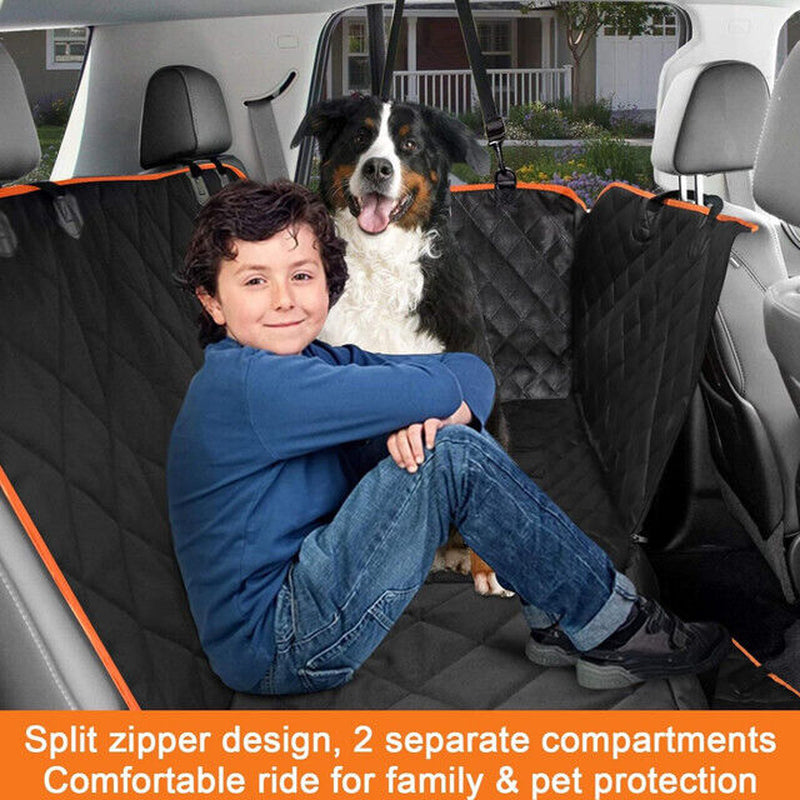 XL Waterproof Pet Car Seat Cover Dog Safety Protector Mat Rear Back Seat Hammock